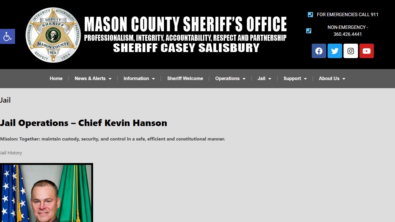 Jail – Mason County Sheriff's Office